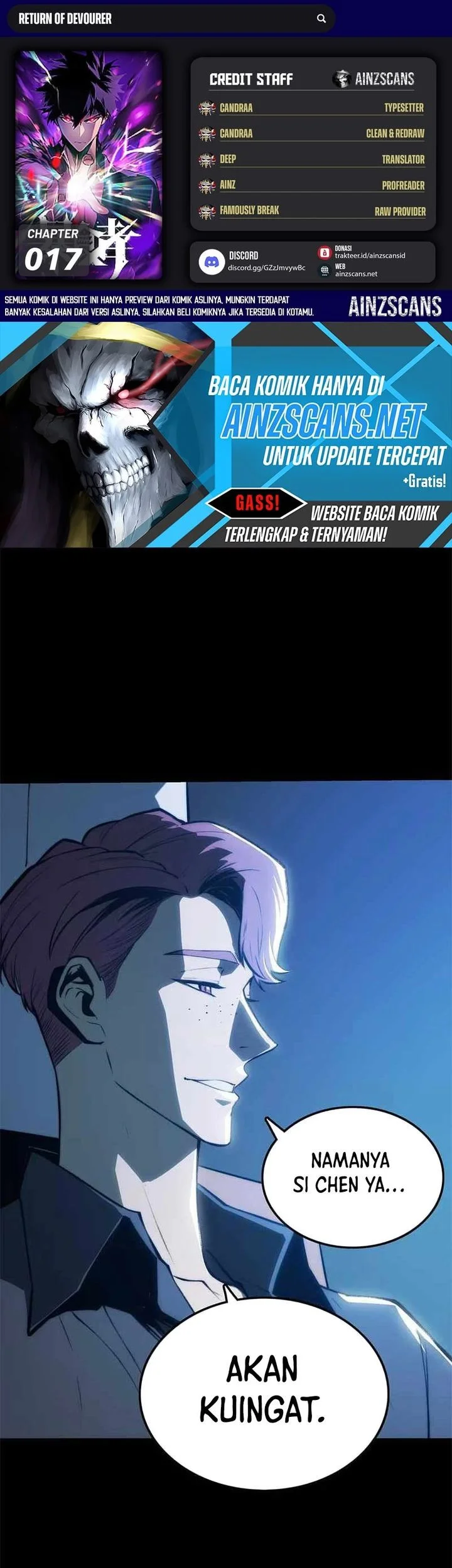 Komik Return of the Devourer Chapter 17 gambar 1
