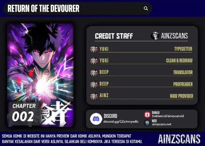 Komik Return of the Devourer Chapter 2 gambar nomor 1