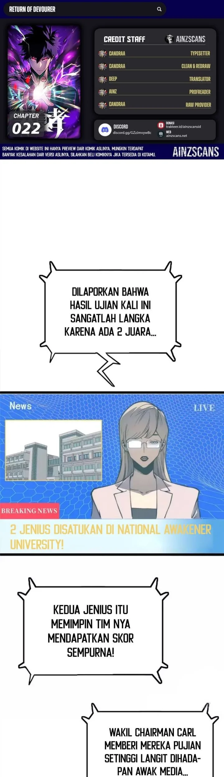 Komik Return of the Devourer Chapter 22 gambar 1