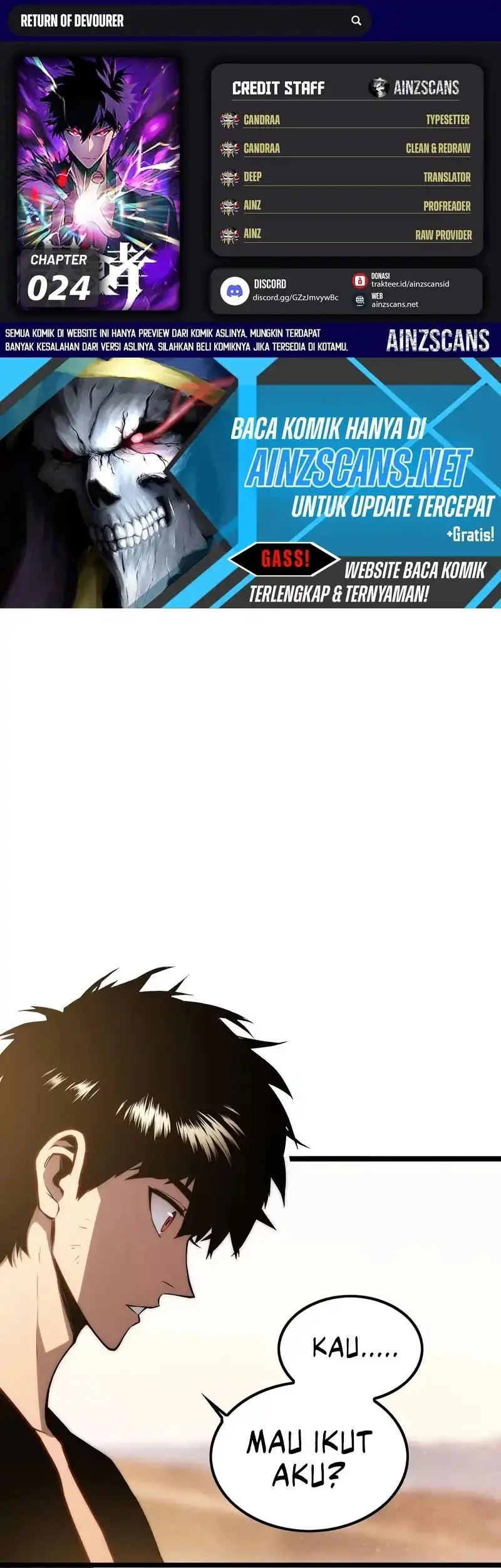 Komik Return of the Devourer Chapter 24 gambar 1