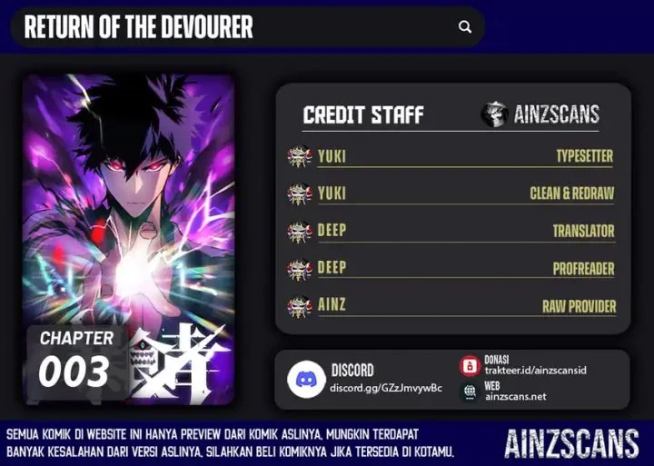 Komik Return of the Devourer Chapter 3 gambar nomor 1