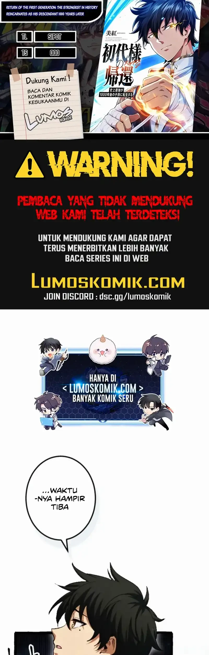 Komik Return of the First Patriarch: The Strongest Reincarnates into His Descendant 1000 Years Later Chapter 14 gambar 1