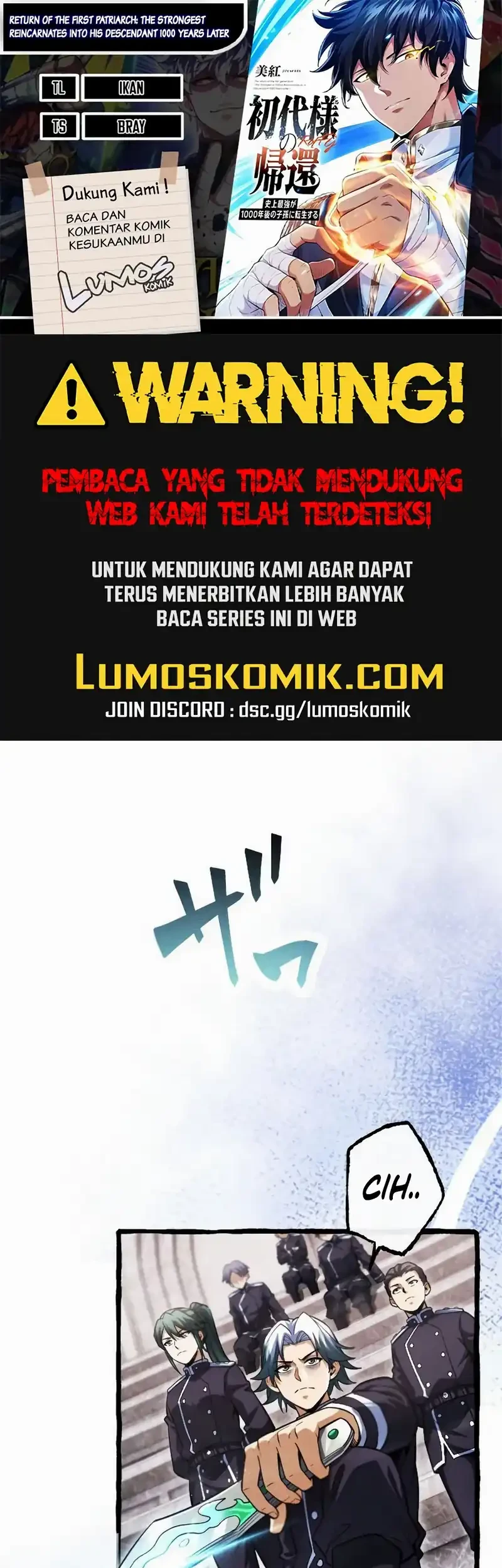 Komik Return of the First Patriarch: The Strongest Reincarnates into His Descendant 1000 Years Later Chapter 23 gambar 1