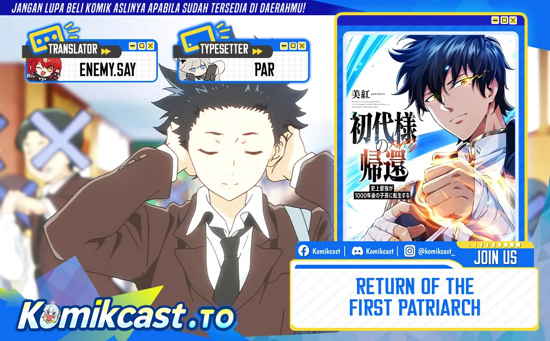 Komik Return of the First Patriarch: The Strongest Reincarnates into His Descendant 1000 Years Later Chapter 7 gambar 1