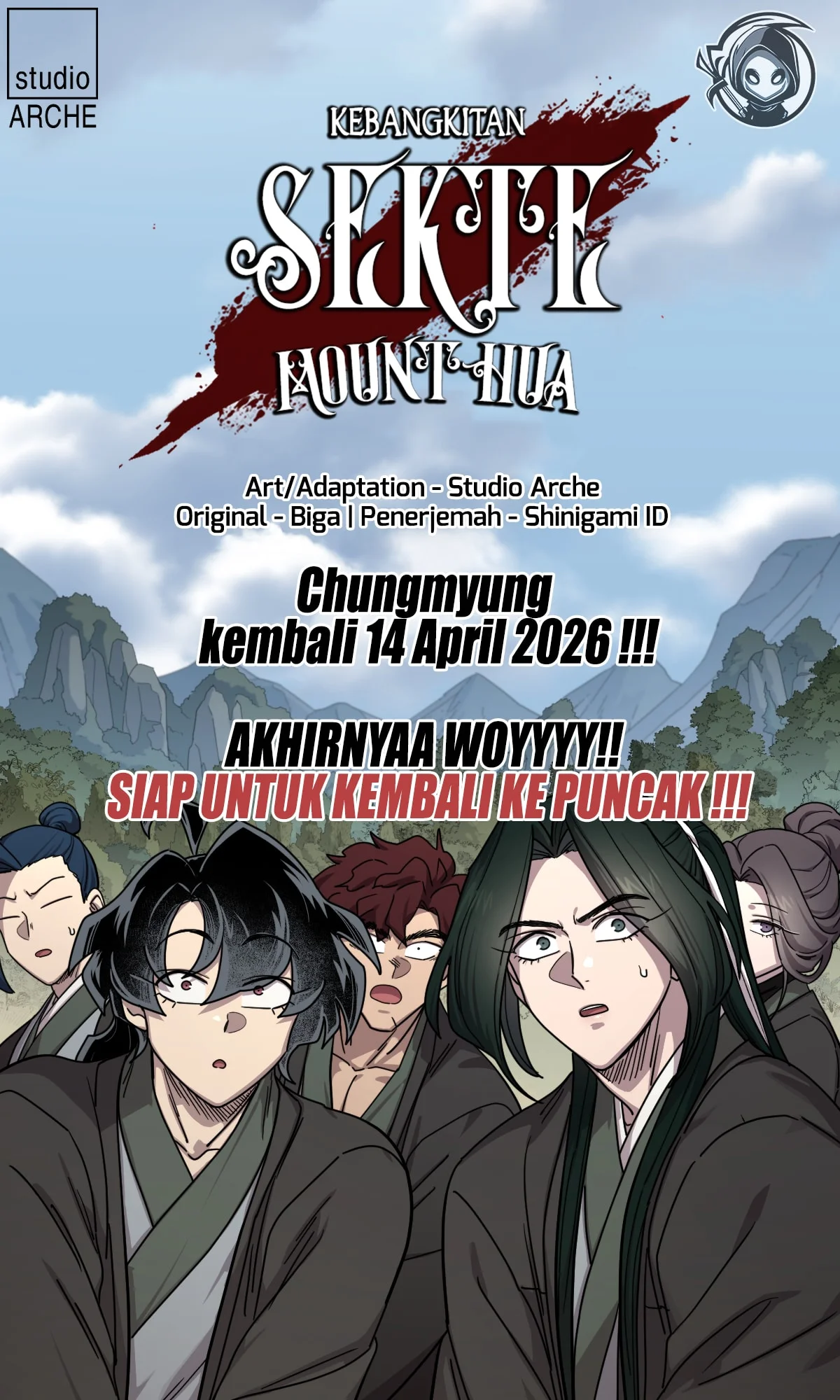 Komik Return of the Flowery Mountain Sect Chapter 152.6 gambar 1