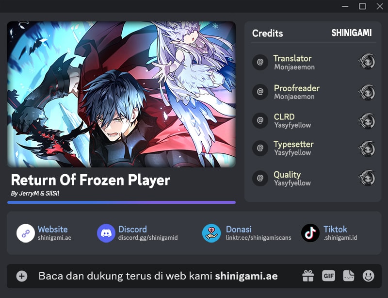 Komik Return of the Frozen Player Chapter 166 gambar nomor 1