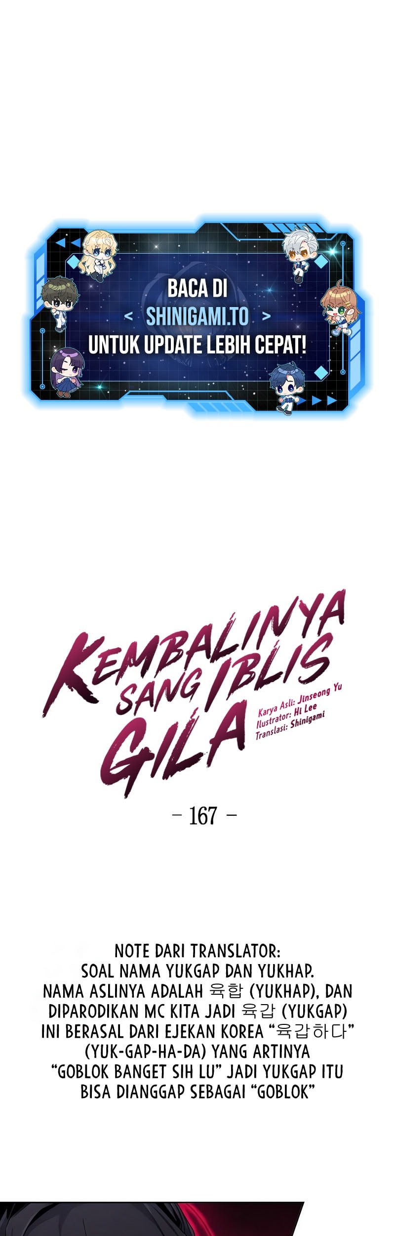 Baca Manhwa Return of the Mad Demon Chapter 167 Gambar 2