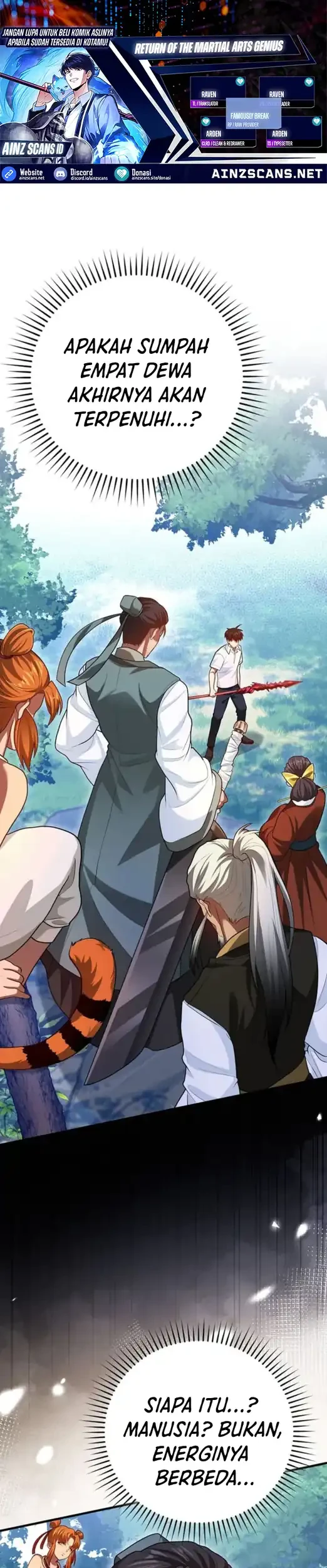 Komik Return Of The Martial Arts Genius Chapter 110 gambar 1