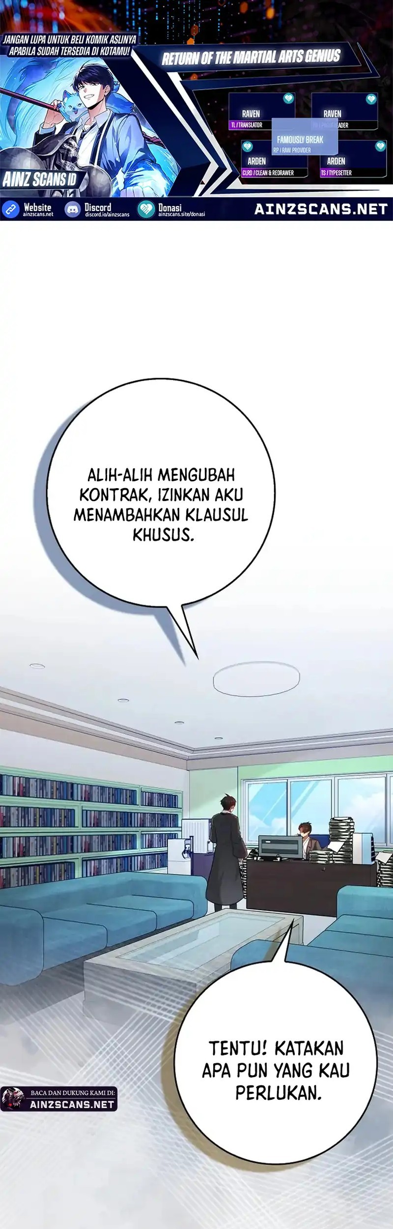 Baca Komik Return Of The Martial Arts Genius Chapter 94 Gambar 1