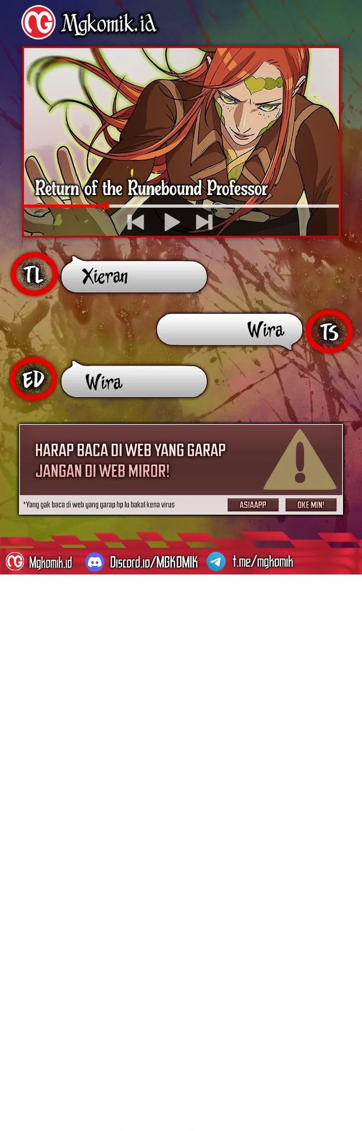 Baca Komik Return of the Renebound Professor Chapter 42 Gambar 1