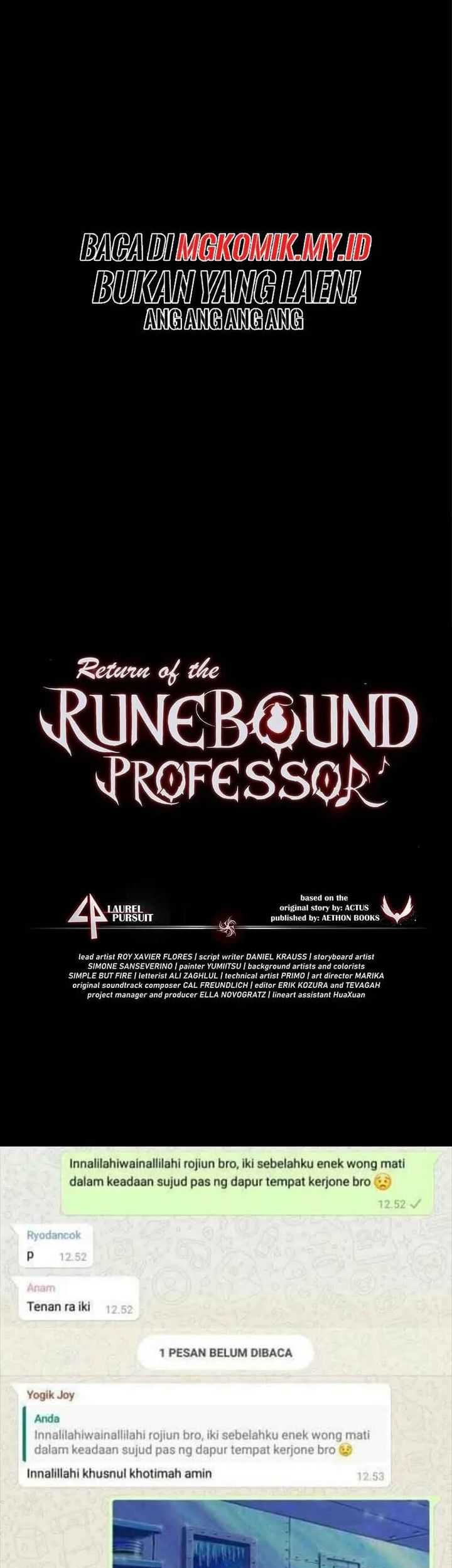 Return of the Renebound Professor Chapter 44 Gambar 83
