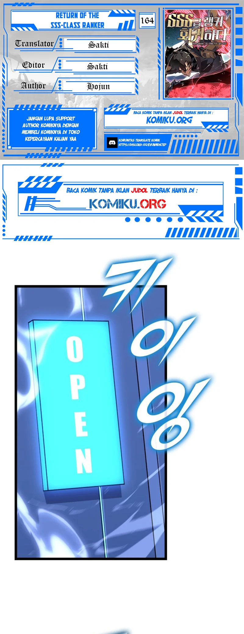 Baca Komik Return of the SSS-Class Ranker Chapter 164 Gambar 1