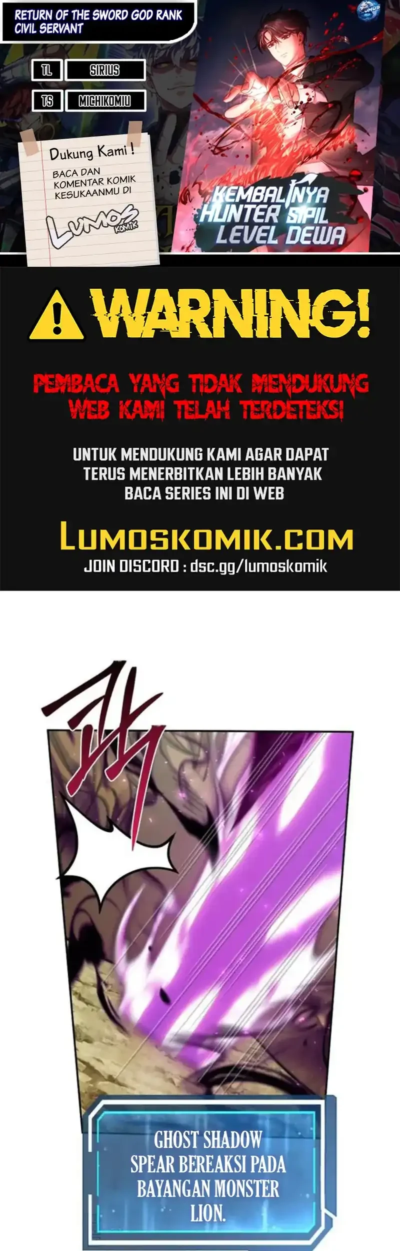 Komik Return of the Sword God-Rank Civil Servant Chapter 80 gambar 1