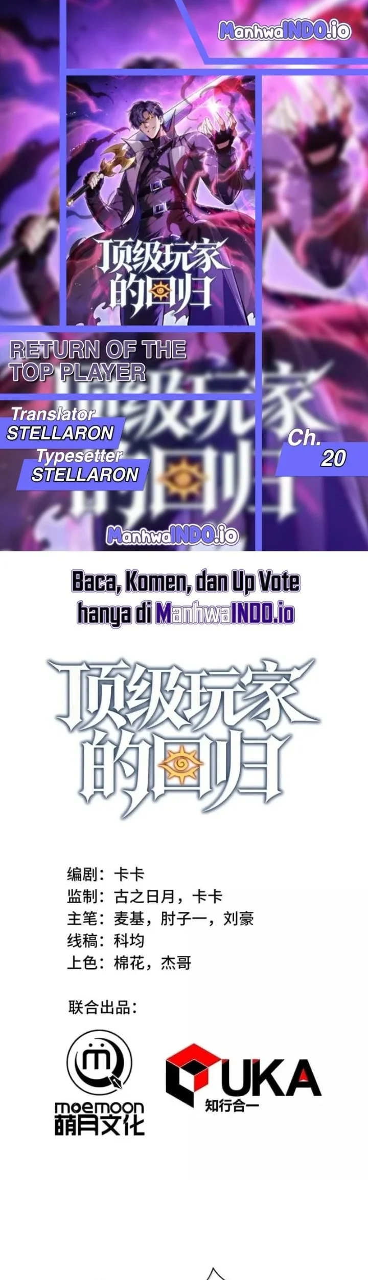 Komik Return of the Top Player Chapter 20 gambar 1