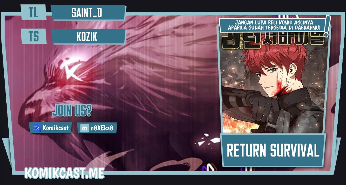 Komik Return Survival Chapter 100 gambar 1