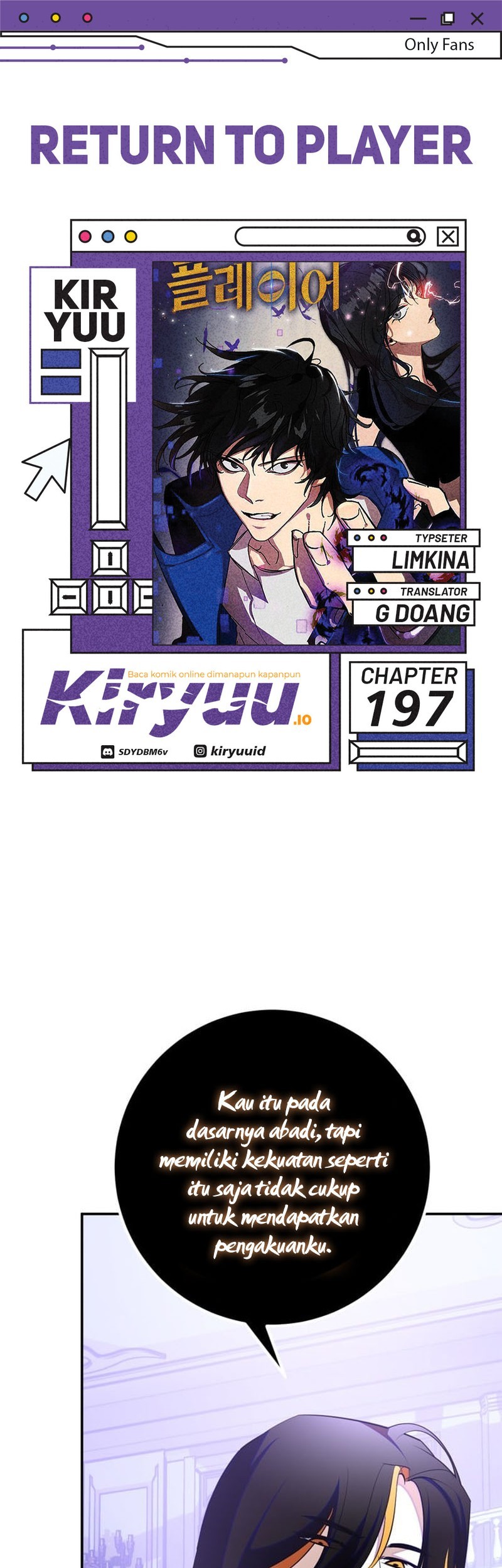 Baca Komik Return to Player Chapter 197 Gambar 1