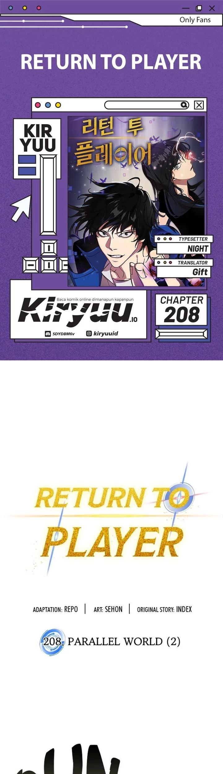 Baca Komik Return to Player Chapter 208 Gambar 1