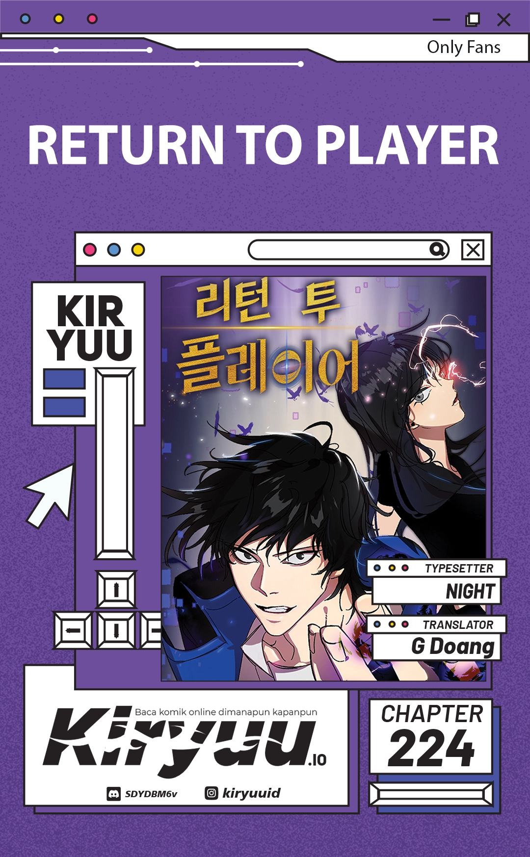 Komik Return to Player Chapter 224 gambar nomor 1