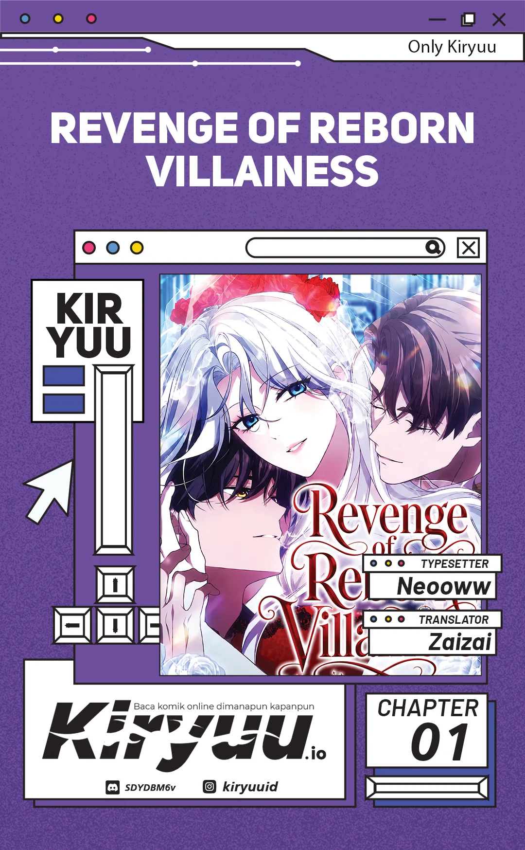 Komik Revenge of Reborn Villainess Chapter 1 gambar 1