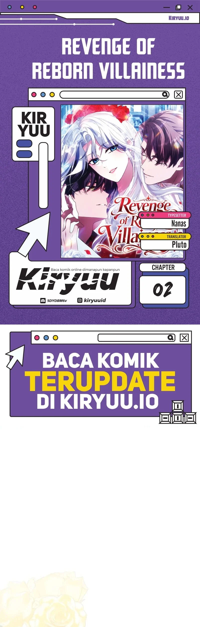 Komik Revenge of Reborn Villainess Chapter 2 gambar 1
