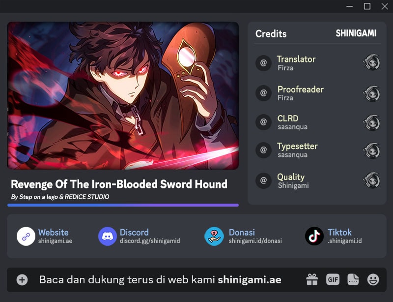 Baca Komik Revenge of the Iron-Blooded Sword Hound Chapter 114 Gambar 1
