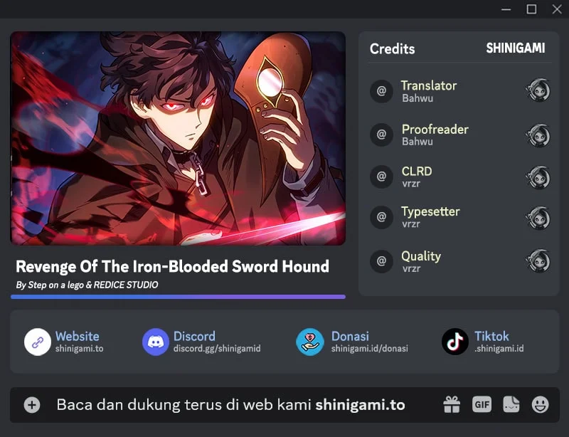 Komik Revenge of the Iron-Blooded Sword Hound Chapter 151 gambar 1
