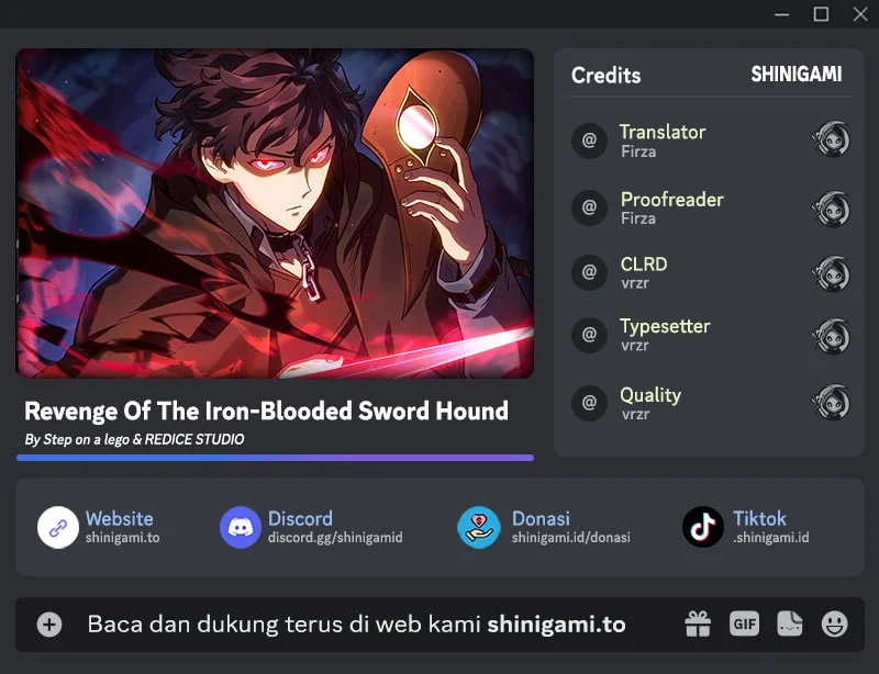 Komik Revenge of the Iron-Blooded Sword Hound Chapter 152 gambar 1