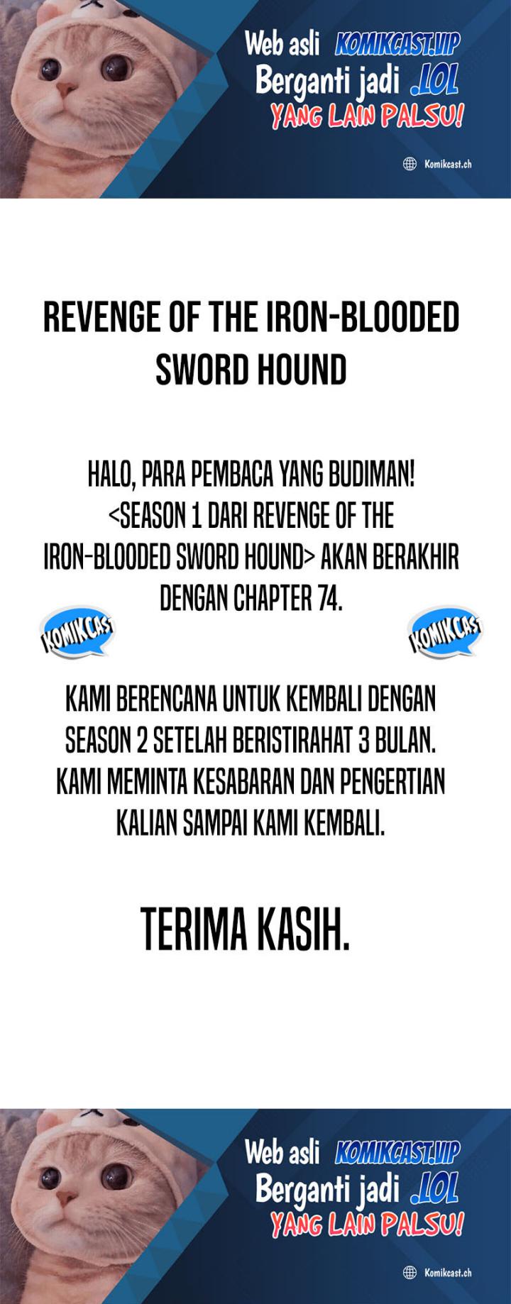 Baca Manhwa Revenge of the Iron-Blooded Sword Hound Chapter 74.5 Gambar 2