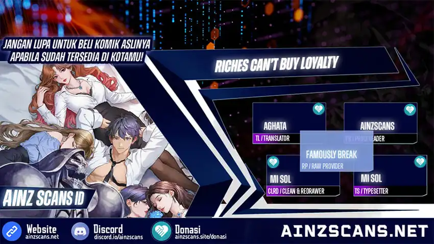 Komik Riches Can’t Buy Loyalty Chapter 107 gambar 1