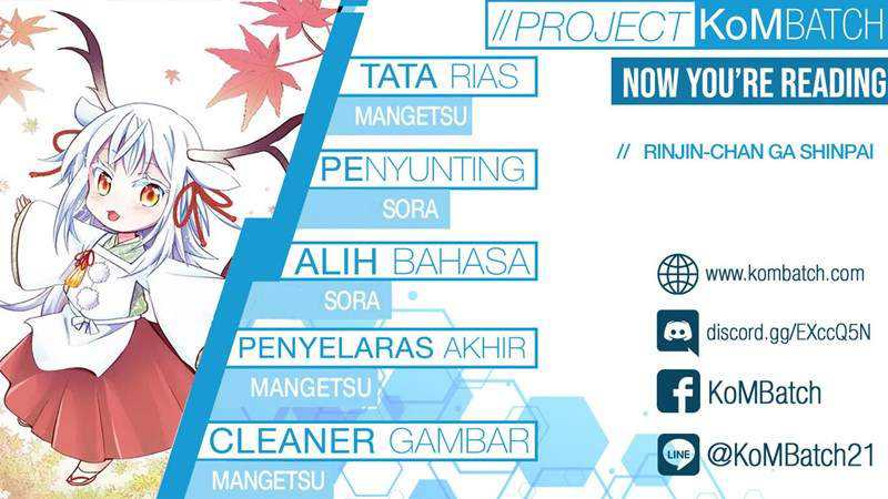 Baca Komik Rinjin-chan ga Shinpai Chapter 18 Gambar 1