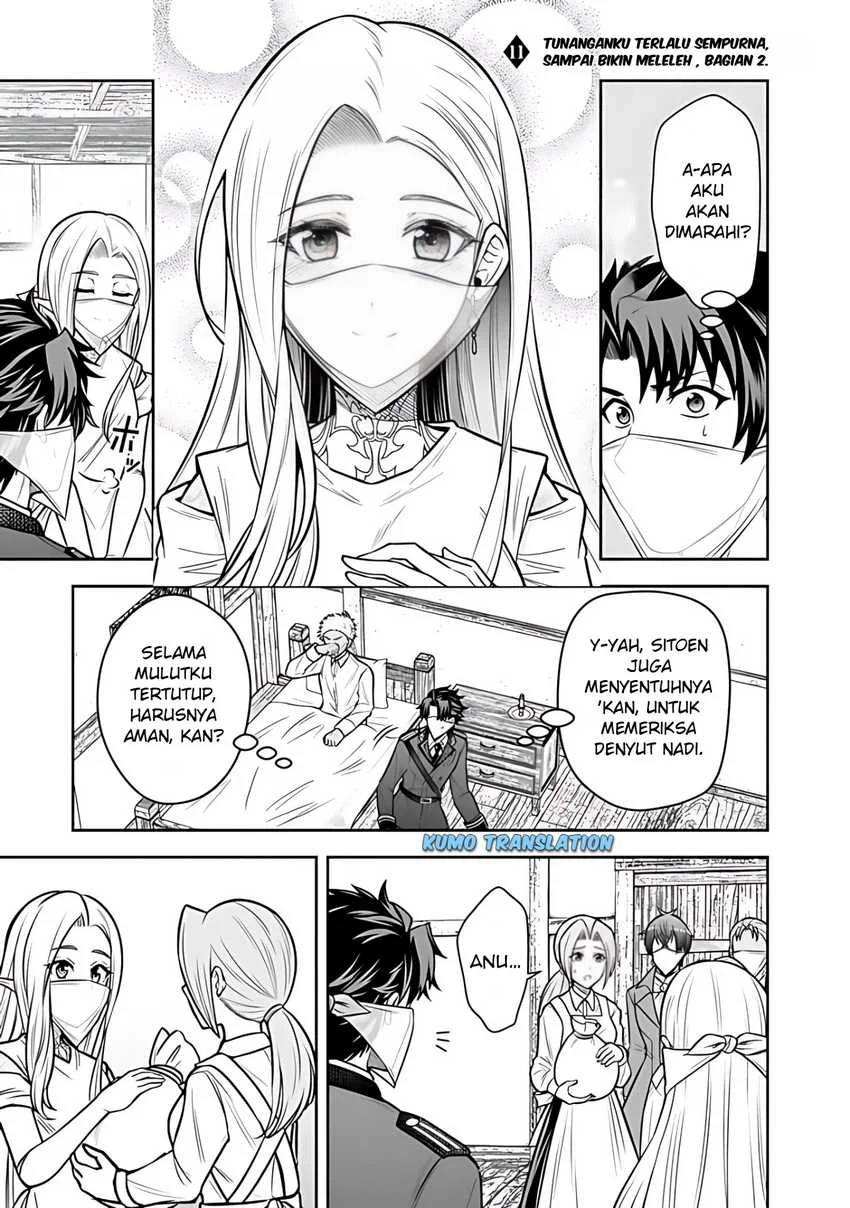 Manga Rinkoku kara Kita Yome ga Kawaisugite Doushiyou Chapter 11.2 gambar 2