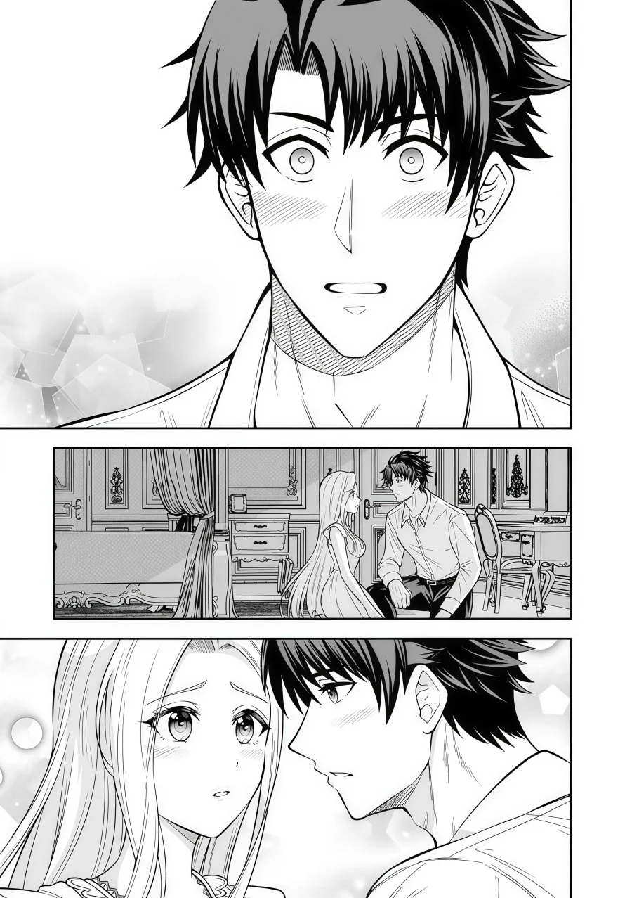 Rinkoku kara Kita Yome ga Kawaisugite Doushiyou Chapter 16.1 Gambar 12