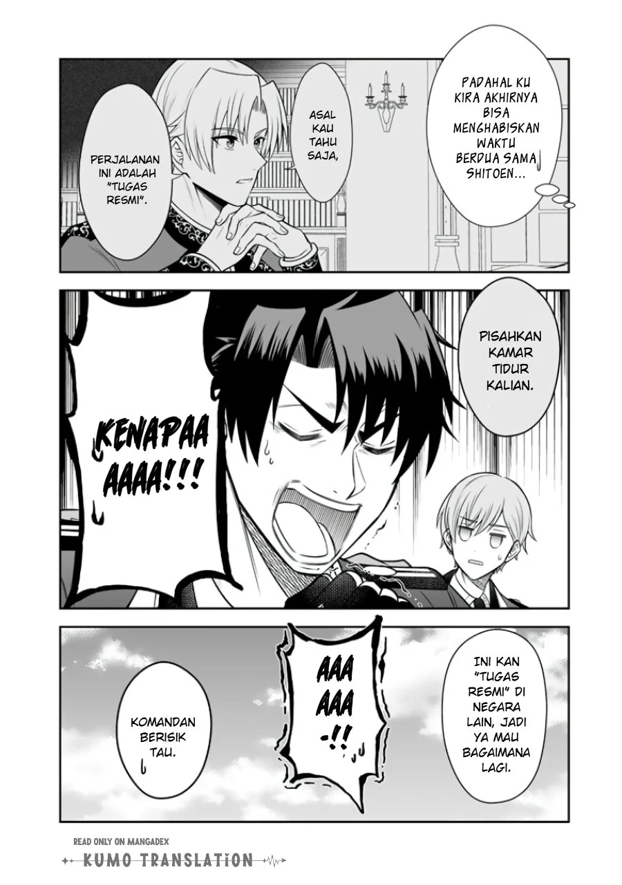 Rinkoku kara Kita Yome ga Kawaisugite Doushiyou Chapter 21 Gambar 3