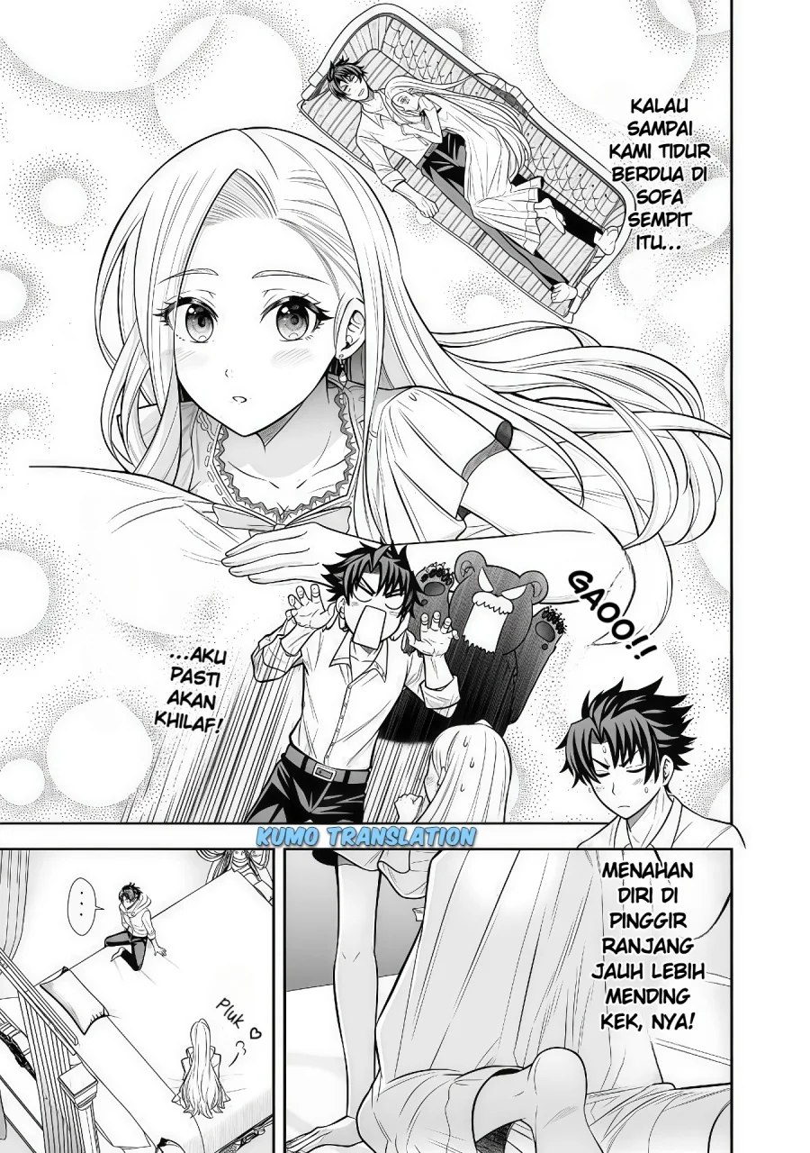 Rinkoku kara Kita Yome ga Kawaisugite Doushiyou Chapter 7.1 Gambar 8