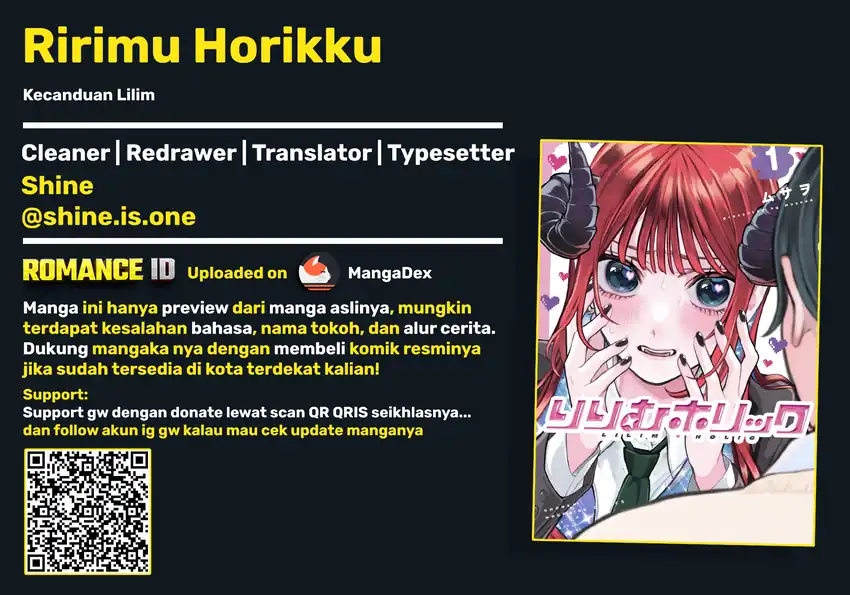 Komik Ririmu Horikku Chapter 13 gambar 1