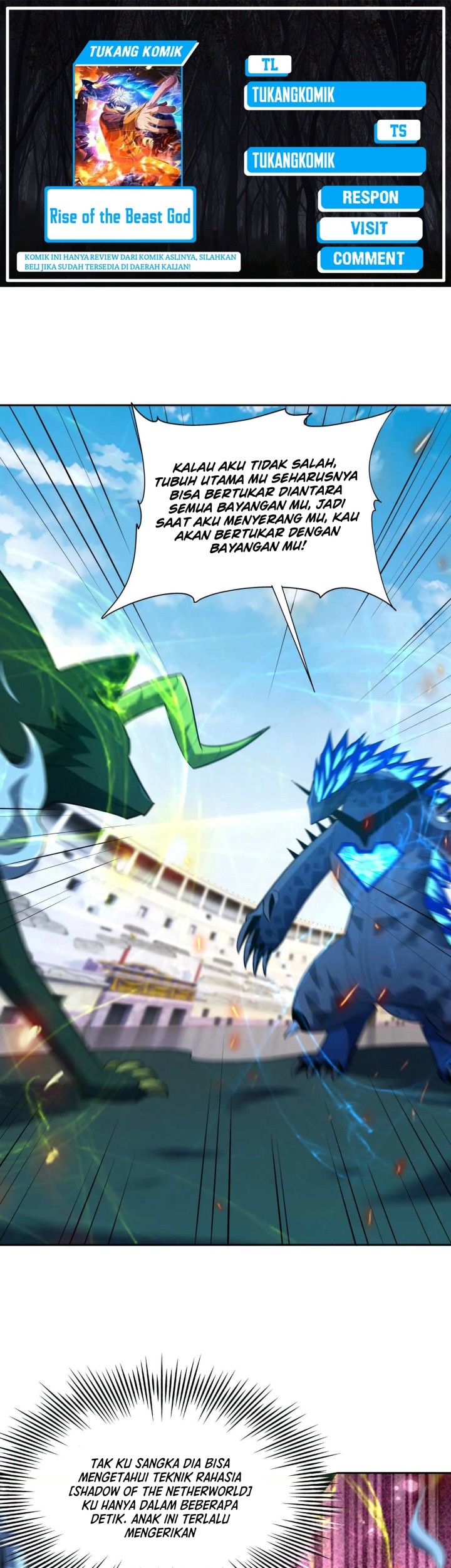 Baca Komik Rise Of The Beast God Chapter 86 Gambar 1