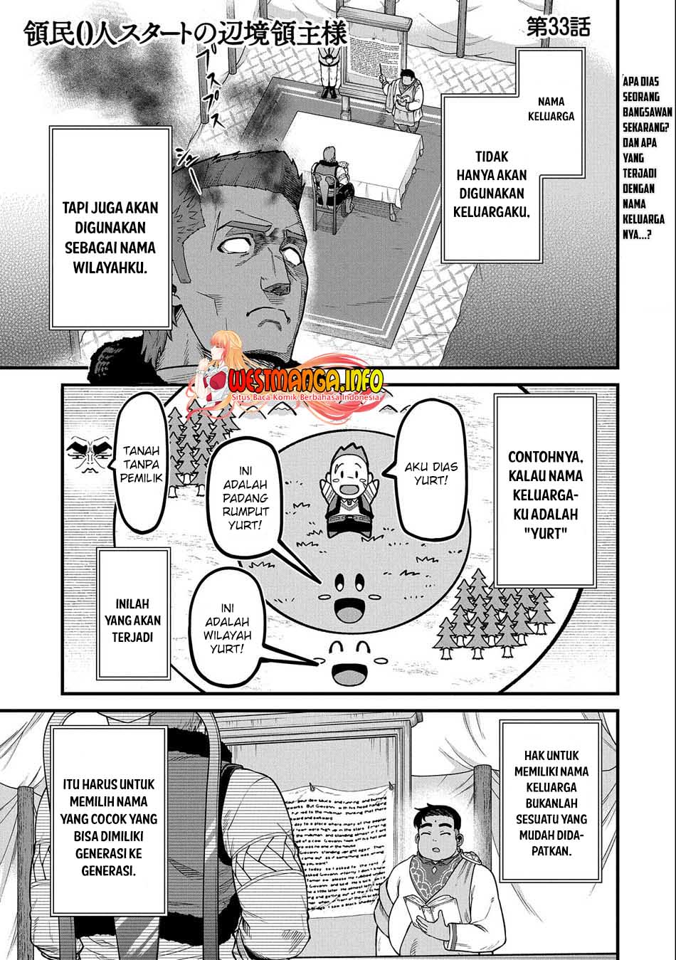 Ryoumin 0-nin Start no Henkyou Ryoushusama Chapter 33 Gambar 4