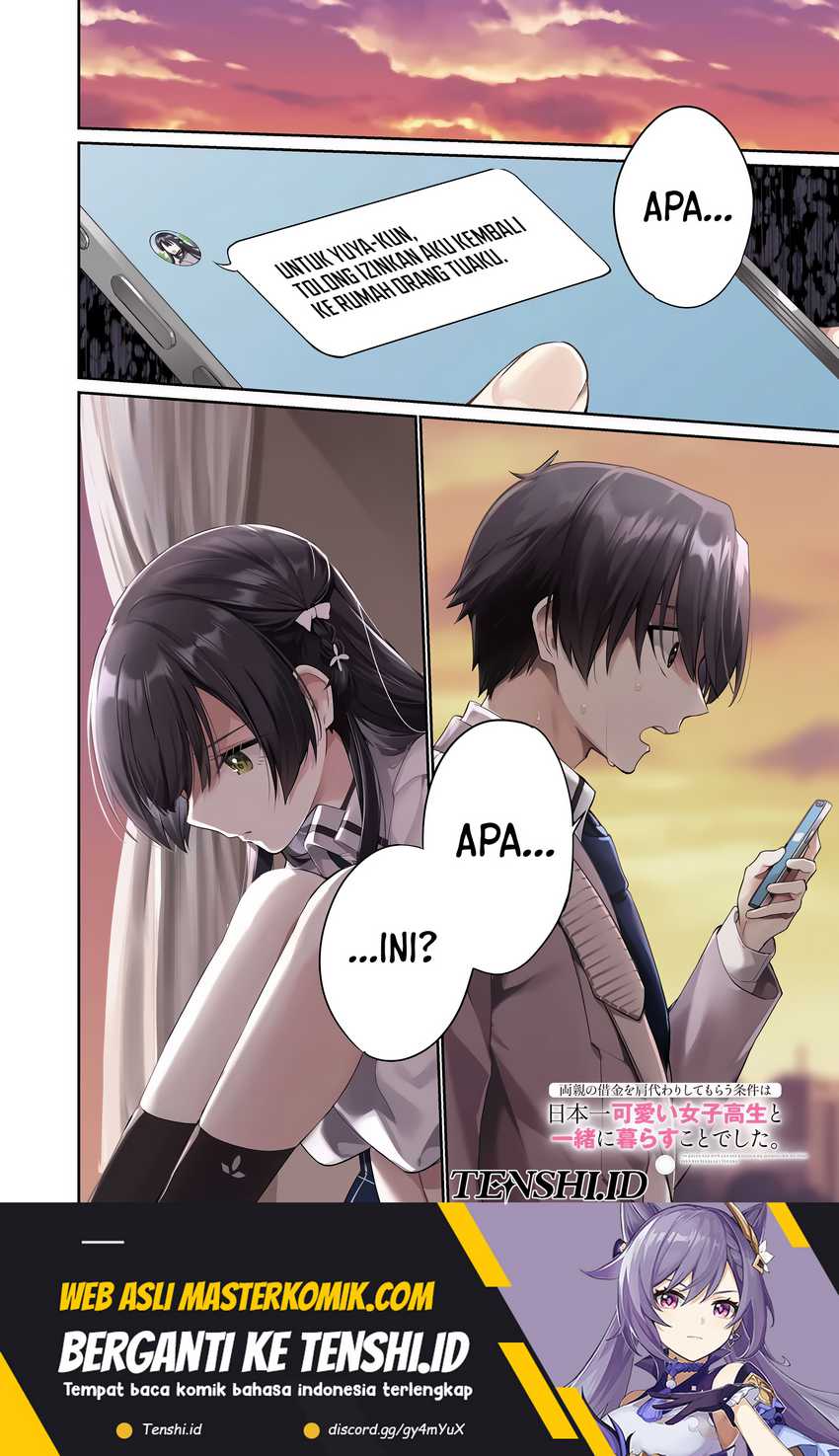 Baca Manga Ryoushin no Shakkin wo Katagawari Shite Morau Jouken wa Nihon’ichi Kawaii Joshikousei to Issho ni Kurasu Koto Deshita Chapter 33 Gambar 2