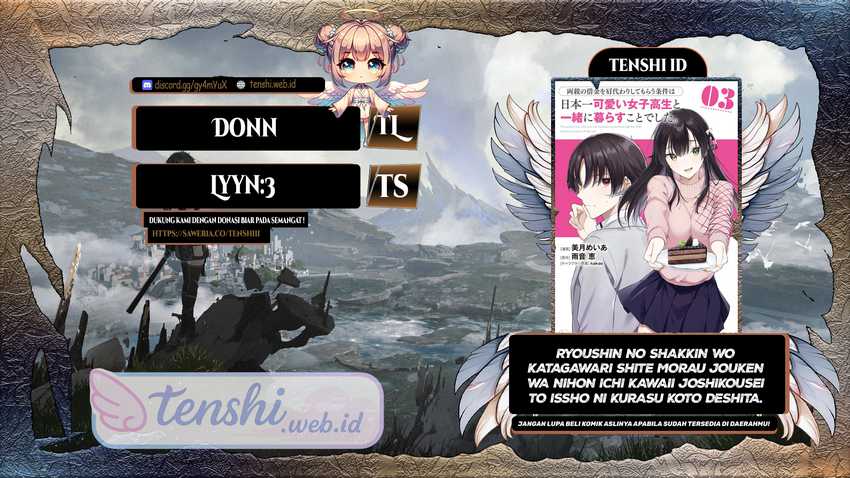 Baca Komik Ryoushin no Shakkin wo Katagawari Shite Morau Jouken wa Nihon’ichi Kawaii Joshikousei to Issho ni Kurasu Koto Deshita Chapter 35 Gambar 1