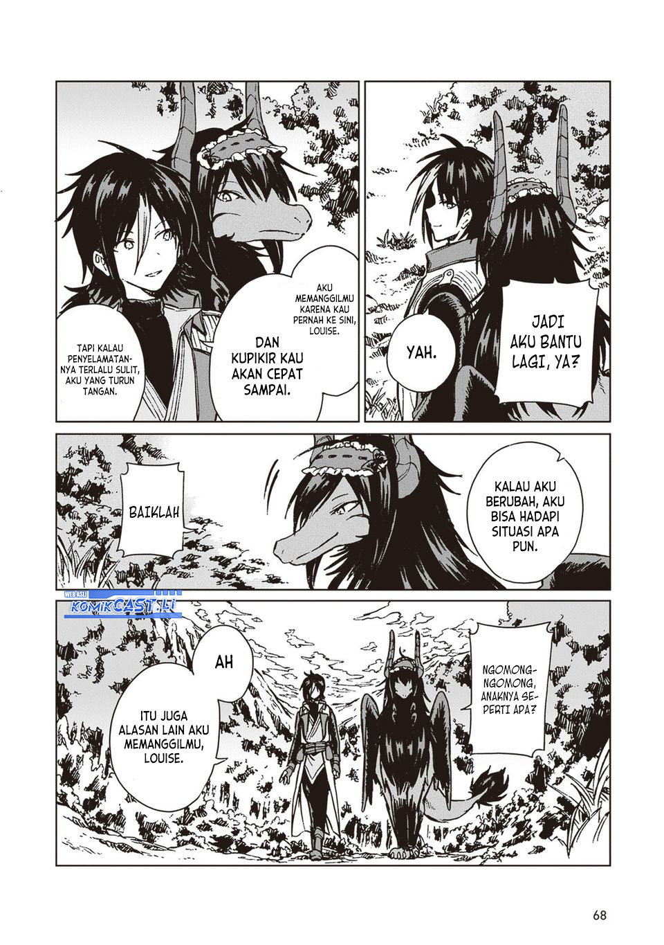 Baca Manga S-kyuu Guild wo Tsuihou saretakedo, Jitsu wa Ore dake Dragon no Kotoba ga Wakaru no de, Kidzuita Toki ni wa Ryuu Kishi no Chouten wo Kiwametemashita Chapter 26 Gambar 2