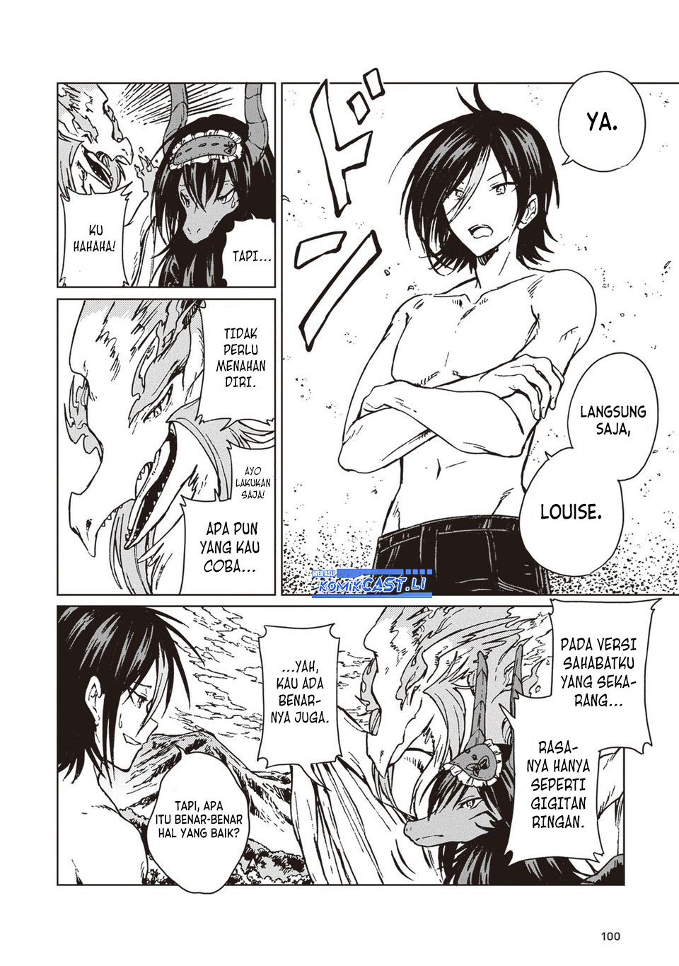 Baca Manga S-kyuu Guild wo Tsuihou saretakedo, Jitsu wa Ore dake Dragon no Kotoba ga Wakaru no de, Kidzuita Toki ni wa Ryuu Kishi no Chouten wo Kiwametemashita Chapter 27 Gambar 2