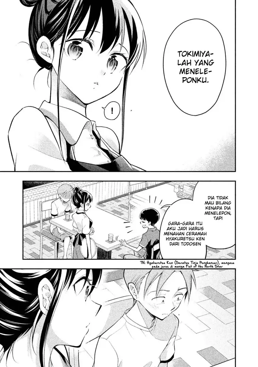 Saeki-san wa Nemutteru Chapter 24 Gambar 9