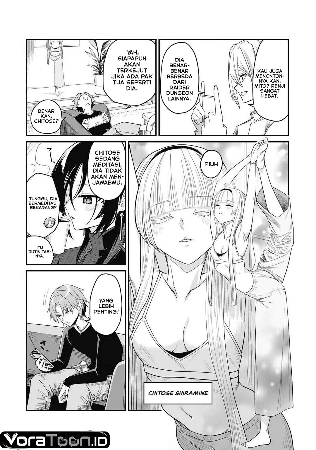 Saenai Ossan, Jitsu wa Saikyou Chapter 6 Gambar 21
