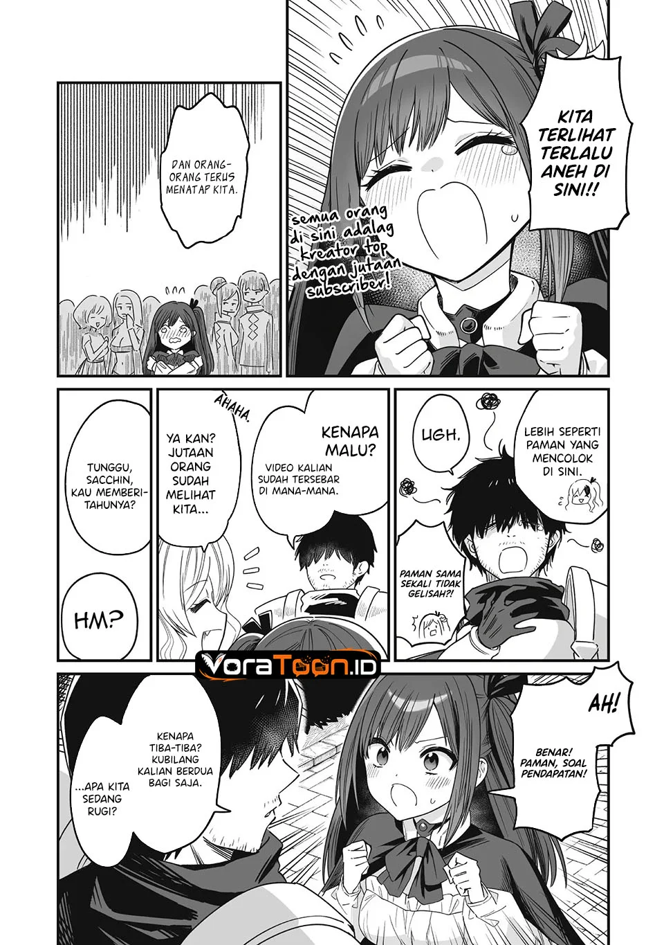 Saenai Ossan, Jitsu wa Saikyou Chapter 7 halaman 8