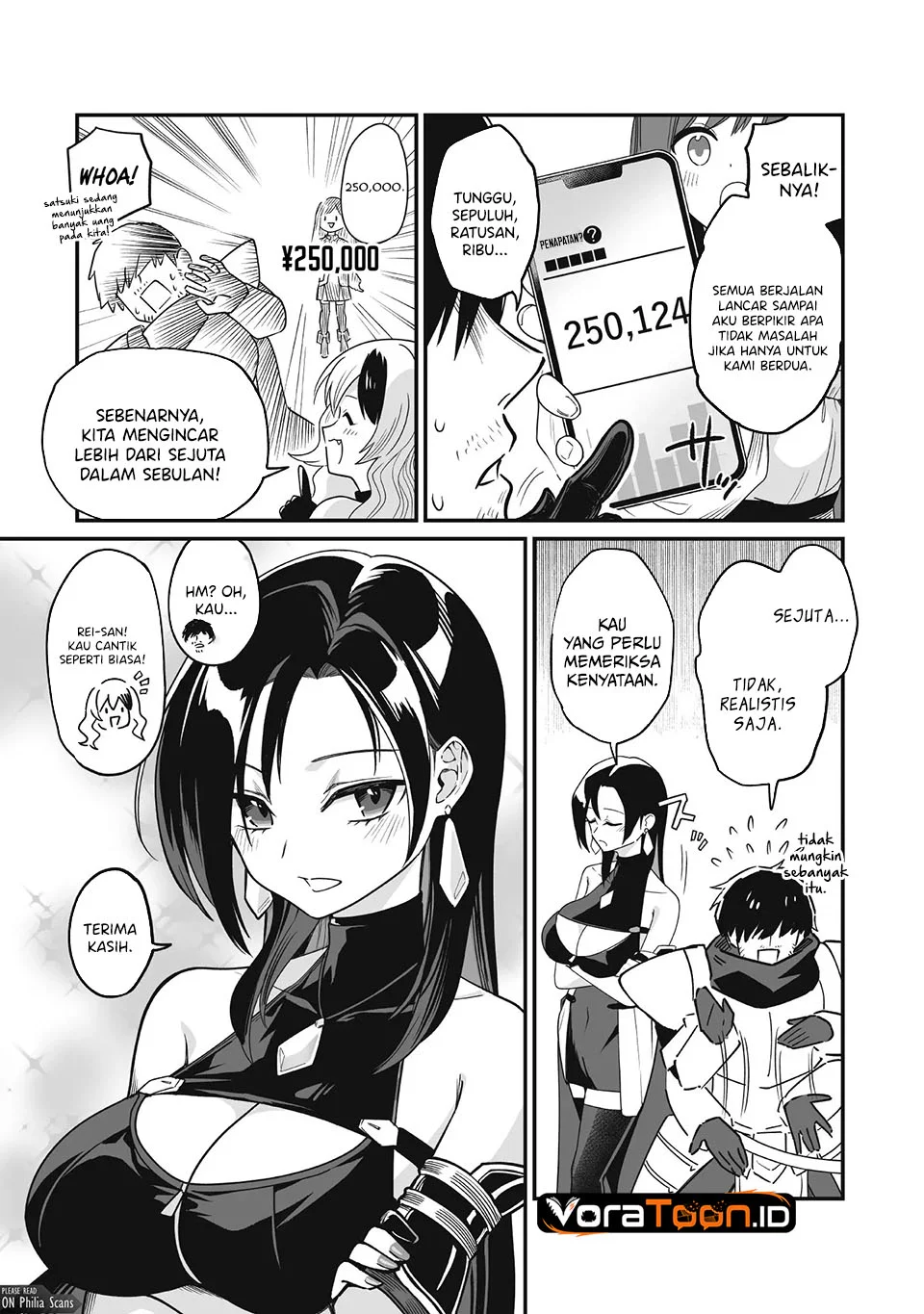 Saenai Ossan, Jitsu wa Saikyou Chapter 7 halaman 9