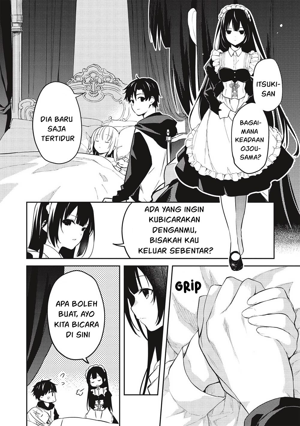 Saijo no Osewa ~Takane no Hana Darakena Meimon Kou de, Gakuin Ichi no Ojou-sama (Seikatsu Noryoku Kaimu) o Kagenagara Osewa suru Koto ni Narimashita~ Chapter 13 Gambar 13