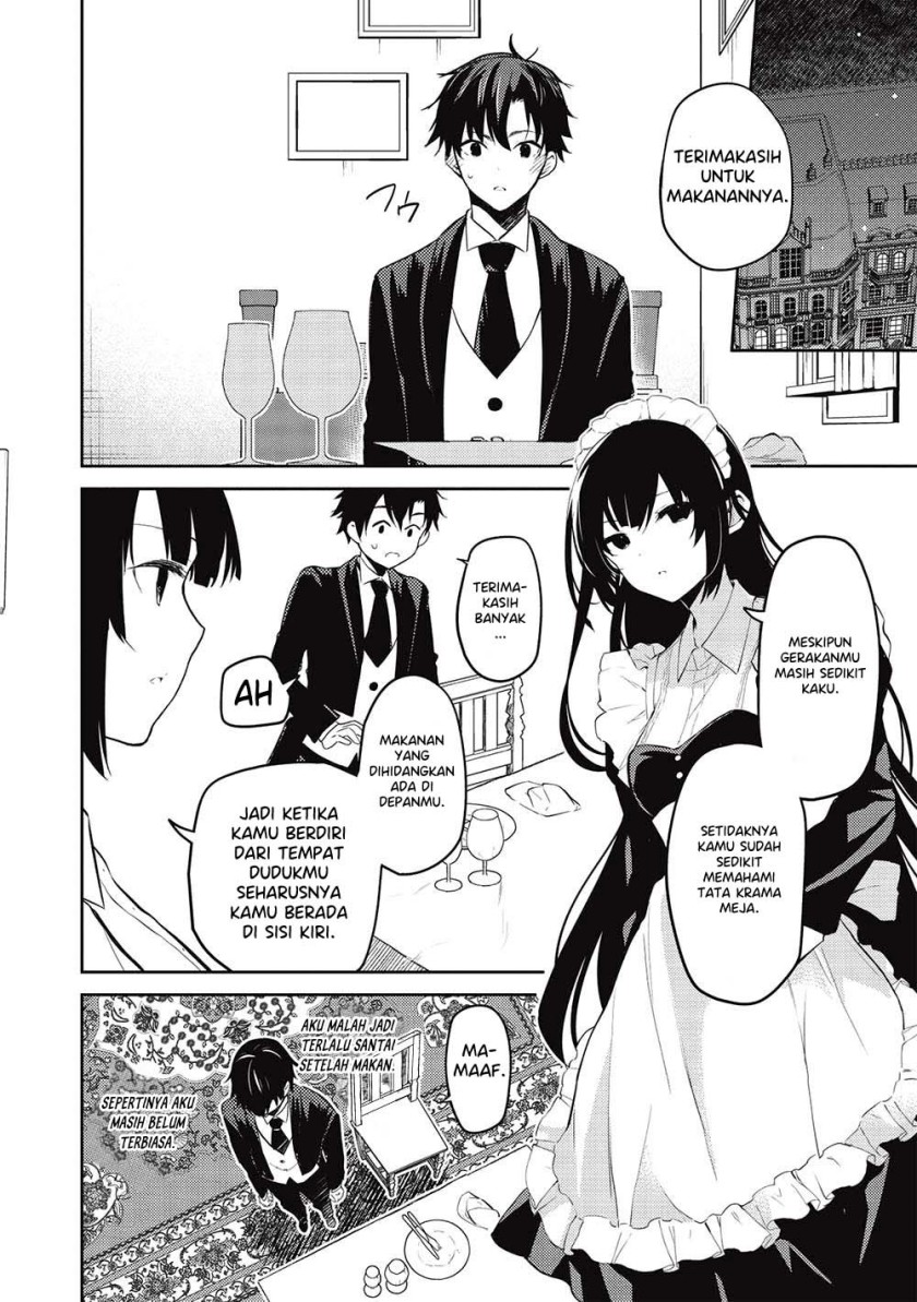 Saijo no Osewa ~Takane no Hana Darakena Meimon Kou de, Gakuin Ichi no Ojou-sama (Seikatsu Noryoku Kaimu) o Kagenagara Osewa suru Koto ni Narimashita~ Chapter 14 Gambar 15