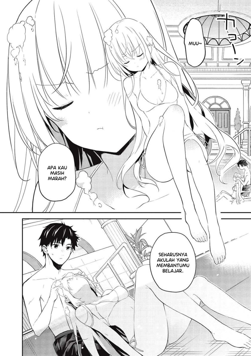 Saijo no Osewa ~Takane no Hana Darakena Meimon Kou de, Gakuin Ichi no Ojou-sama (Seikatsu Noryoku Kaimu) o Kagenagara Osewa suru Koto ni Narimashita~ Chapter 15 Gambar 21