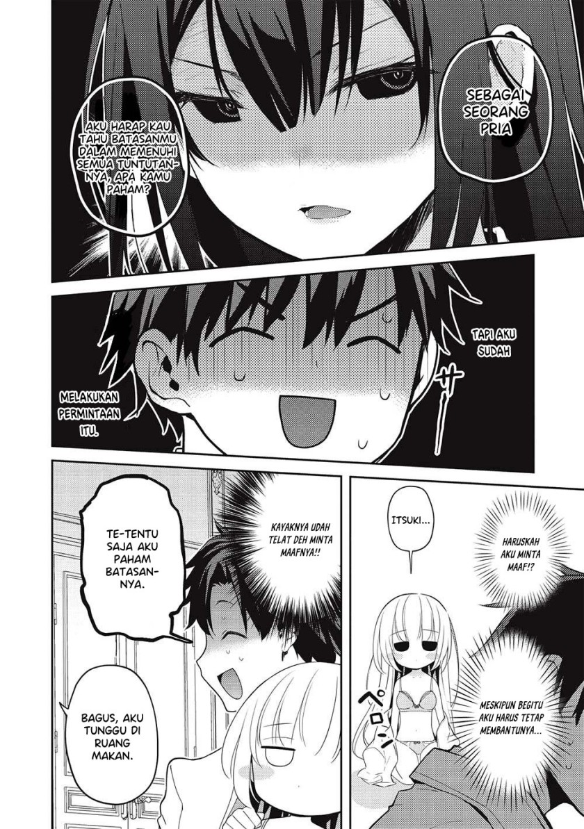 Saijo no Osewa ~Takane no Hana Darakena Meimon Kou de, Gakuin Ichi no Ojou-sama (Seikatsu Noryoku Kaimu) o Kagenagara Osewa suru Koto ni Narimashita~ Chapter 15 Gambar 7