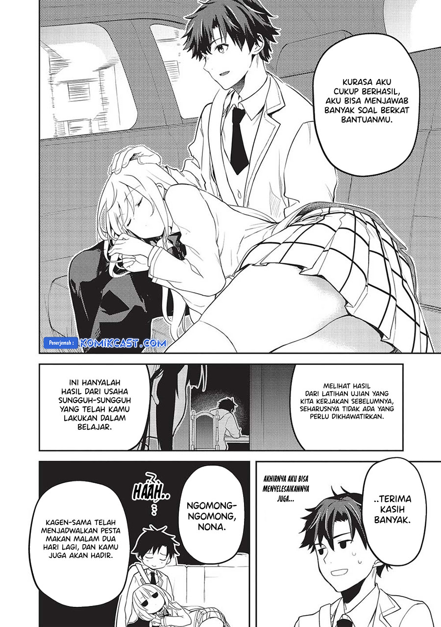 Saijo no Osewa ~Takane no Hana Darakena Meimon Kou de, Gakuin Ichi no Ojou-sama (Seikatsu Noryoku Kaimu) o Kagenagara Osewa suru Koto ni Narimashita~ Chapter 17 Gambar 20